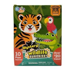 Grin Studios Wildlife Surprise Mystery Box 10 Fun Surprises